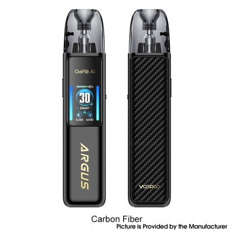 [Ships from Bonded Warehouse] Authentic VOOPOO Argus G2 Pod System Kit - Carbon Fiber, 1000mAh, 3ml, 0.4ohm / 0.7ohm