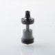 Rekavape Diplomat Style RDL RTA Rebuildable Tank Atomizer - Black, 5.7ml, 2 PCS Air Pin 3.5 / 4.0mm, 23mm Diameter