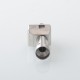 Psychomod Xcentred Style RBA Bridge for Billet / BB / Boro Mod - Silver, 316SS, 5 PCS Air Pin 1.5 / 2.0 / 3.0 / 3.5 / 4.0mm