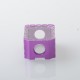 Rekavape Mission XV LE Rocket Style Boro Tank for SXK BB / Billet AIO Box Mod Kit - Purple, Aluminum Alloy