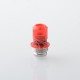 Rekavape Mission Dotaio Tips V2 ARC Style AIO Drip Tip for dotMod dotAIO V1 / V2 Pod - Red, Resin