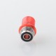 Rekavape Mission Dotaio Tips V2 ARC Style AIO Drip Tip for dotMod dotAIO V1 / V2 Pod - Red, Resin