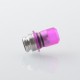 Rekavape Mission Dotaio Tips V2 ARC Style AIO Drip Tip for dotMod dotAIO V1 / V2 Pod - Purple, Resin