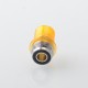 Rekavape Mission Dotaio Tips V2 ARC Style AIO Drip Tip for dotMod dotAIO V1 / V2 Pod - Yellow, Resin