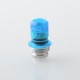 Rekavape Mission Dotaio Tips V2 ARC Style AIO Drip Tip for dotMod dotAIO V1 / V2 Pod - Blue, Resin