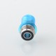 Rekavape Mission Dotaio Tips V2 ARC Style AIO Drip Tip for dotMod dotAIO V1 / V2 Pod - Blue, Resin