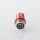 Rekavape Mission Dotaio Tips V2 ARC Style AIO Drip Tip for dotMod dotAIO V1 / V2 Pod - Red, Aluminum