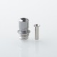 Rekavape Mission Dotaio Tips V2 ARC Style AIO Drip Tip for dotMod dotAIO V1 / V2 Pod - Gun Metal, Aluminum