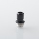 Rekavape Mission Dotaio Tips V2 ARC Style AIO Drip Tip for dotMod dotAIO V1 / V2 Pod - Black, Aluminum