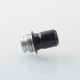 Rekavape Mission Dotaio Tips V2 ARC Style AIO Drip Tip for dotMod dotAIO V1 / V2 Pod - Black, Aluminum