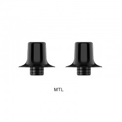 [Ships from Bonded Warehouse] Authentic Vaporesso Armour G Series Replacement MTL Drip Tip - Black (2 PCS)