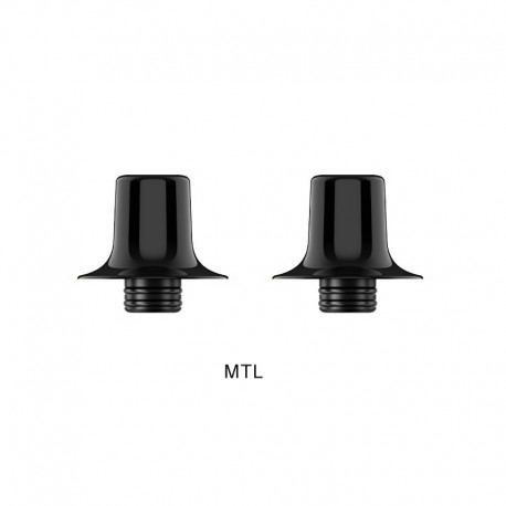 [Ships from Bonded Warehouse] Authentic Vaporesso Armour G Series Replacement MTL Drip Tip - Black (2 PCS)