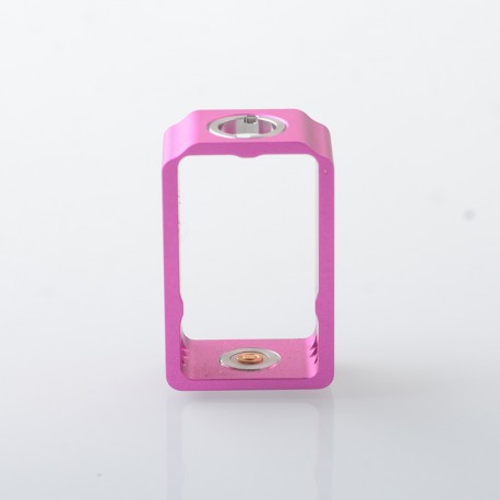 Authentic MK MODS dotAIO to Boro Adapter for Boro / Billet Box Mod - Pink, Adapter Frame for DotMod AIO RBA Tank