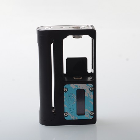 Astro Rockets Le edition Style DNA60 60W Boro Box Mod - Black + Tiffany Blue, Aluminum Alloy, VW 1~60W, 1 x 18650, Evolv DNA60