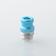 Rekavape Mission XV KB2 Style Replacement Integrated Drip Tip + Button Set for dotMod dotAIO V2 Pod - Blue