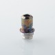 Rekavape Mission Dotaio Tips V2 ARC Style AIO Drip Tip for dotMod dotAIO V1 / V2 Pod - Blueing, Titanium + Stainless Steel