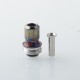 Rekavape Mission Boro Tips V2 ARC Style Drip Tip for BB / Billet Boro Mod - Blueing, Titanium + Stainless Steel