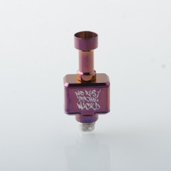 Rekavape Wick'd Reviv'D Style RBA Bridge for Billet / BB / Boro - Purple, 7 PCS Air Pin 1.2 / 2.0 / 2.5 / 3 / 3.5 / 4.0 / 4.5mm