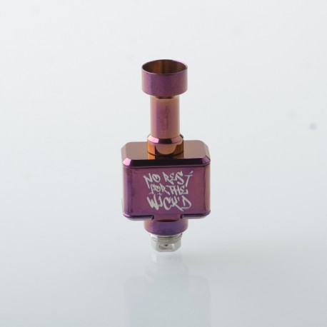 Rekavape Wick'd Reviv'D Style RBA Bridge for Billet / BB / Boro - Purple, 7 PCS Air Pin 1.2 / 2.0 / 2.5 / 3 / 3.5 / 4.0 / 4.5mm