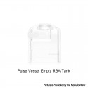 [Ships from Bonded Warehouse] Authentic Vandy Vape Pulse Vessel Empty RBA Tank Tube - Translucent