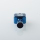 YFTK Wick'd Reviv'D Style RBA Bridge for Billet / BB / Boro - Blue, 7 PCS Air Pin 1.2 / 2.0 / 2.5 / 3.0 / 3.5 / 4.0 / 4.5mm