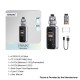 [Ships from Bonded Warehouse] Authentic SMOK X-PRIV Plus 225W Mod Kit TF-D Sub-ohm Tank - Purple, VW 5~225W, 2 x 18650, 5.5ml