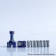 Rekavape UnKwn Glitch Style RBA Bridge for Billet / Boro Mod - Blueing, Titanium, 8 PCS Air Pin 1, 1.2, 2, 2.5, 3, 3.5, 4, 4.5mm