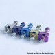 Rekavape UnKwn Glitch Style RBA Bridge for Billet / Boro Mod - Blueing, Titanium, 8 PCS Air Pin 1, 1.2, 2, 2.5, 3, 3.5, 4, 4.5mm