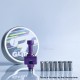 Rekavape UnKwn Glitch Style RBA Bridge for Billet / Boro Mod - Purple, Titanium, 8 PCS Air Pin 1, 1.2, 2, 2.5, 3, 3.5, 4, 4.5mm