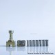 Rekavape UnKwn Glitch Style RBA Bridge for Billet / Boro Mod - Gold, Titanium, 8 PCS Air Pin 1, 1.2, 2, 2.5, 3, 3.5, 4, 4.5mm