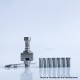 Rekavape UnKwn Glitch Style RBA Bridge for Billet / Boro Mod - Silver, Titanium, 8 PCS Air Pin 1, 1.2, 2, 2.5, 3, 3.5, 4, 4.5mm