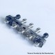 Rekavape UnKwn Glitch Style RBA Bridge for Billet / Boro Mod - Black, 316SS + PC, 8 PCS Air Pin 1, 1.2, 2, 2.5, 3, 3.5, 4, 4.5mm