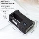 SXK Critival Box C-Bot Style AIO Boro Box Mod - Black, 5~60W, Compatible with BB / Billet Boro RBA / Tank, PA12 3D Print