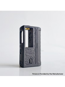 Rekavape BMM.38 Aio Style DNA60 60W Boro Box Mod - Black BMM Panda Pattern, 1~60W, 1 x 18650 / 21700, 3D Print, Evolv DNA60 Chip