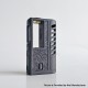 Rekavape BMM.38 Aio Style DNA60C 60W Boro Box Mod - Black Flower Pattern, 1~60W, 1 x 18650 / 21700, 3D Print, Evolv DNA60C Chip