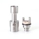 SXK Monarchy Mobb Ultra Style RBA Bridge for BB / Billet / Boro Mod - Silver, 6 PCS Air Pin 1.0 / 1.2 / 1.5 / 2.0 / 2.5 / 3.0mm