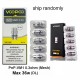 [Ships from Bonded Warehouse] Authentic Voopoo PnP-VM1 DL Single Mesh Coil Head for VINCI R / VINCI X - 0.3ohm (32~40W) (5 PCS)