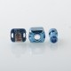 Rekavape Wick'D XO Style RBA Bridge for BB / Billet / Boro Mod - Blue, Titanium, 5 PCS Air Pin 1.0 / 2.5 / 3.0 / 3.5 / 4.0mm