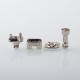 Rekavape UnKwn Glitch Style RBA Bridge for Billet / Boro Mod - Silver, Titanium, 8 PCS Air Pin 1, 1.2, 2, 2.5, 3, 3.5, 4, 4.5mm