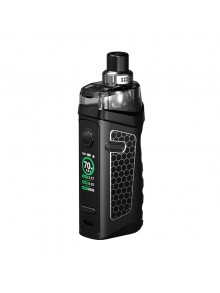 [Ships from Bonded Warehouse] Authentic Vandy Vape Jackaroo 70W VW 2000mAh Pod System Mod Kit - Black Warrior, 5~70W, 4.5ml Pod