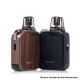 [Ships from Bonded Warehouse] Authentic Lost Vape Ursa Baby 3 Pod System Kit - Ebony Wood, 1000mAh, 2.5ml, 0.6ohm / 0.8ohm