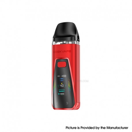 [Ships from Bonded Warehouse] Authentic GeekVape Digi Pro 80W Pod System Kit - Ruby Red, 2000mAh, 5ml, 0.4ohm / 0.6ohm