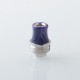 Rekavape Hybrid BBAIO Drip Tip for BB / Billet / Boro AIO Box Mod - Blue, Stainless Steel + Resin