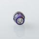 Rekavape Hybrid BBAIO Drip Tip for BB / Billet / Boro AIO Box Mod - Blue, Stainless Steel + Resin