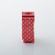 Rekavape Mission XV LE Rocket Style Boro Tank for SXK BB / Billet AIO Box Mod Kit - Red, Aluminum Alloy