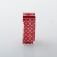 Rekavape Mission XV LE Rocket Style Boro Tank for SXK BB / Billet AIO Box Mod Kit - Red, Aluminum Alloy