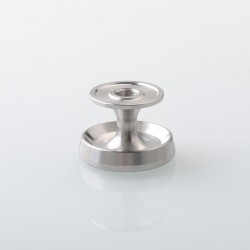 Authentic Auguse 510 Holder Stand for RDA / RTA / RDTA Atomizer - Silver, 316 Stainless Steel