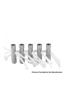 [Ships from Bonded Warehouse] KangerTech T2 Clearomizer Replacement Coil Head - 1.5ohm (5 PCS)