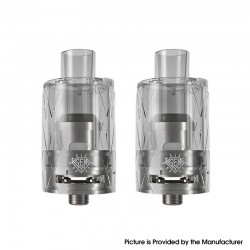 [Ships from Bonded Warehouse] Authentic FreeMax Gemm Disposable Tank Atomizer 4ml - Clear, G4 0.15ohm (2 PCS)