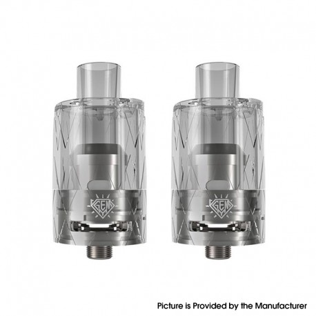 [Ships from Bonded Warehouse] Authentic FreeMax Gemm Disposable Tank Atomizer 4ml - Clear, G4 0.15ohm (2 PCS)